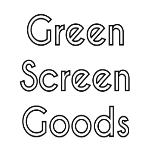 Green Screen Goods logo