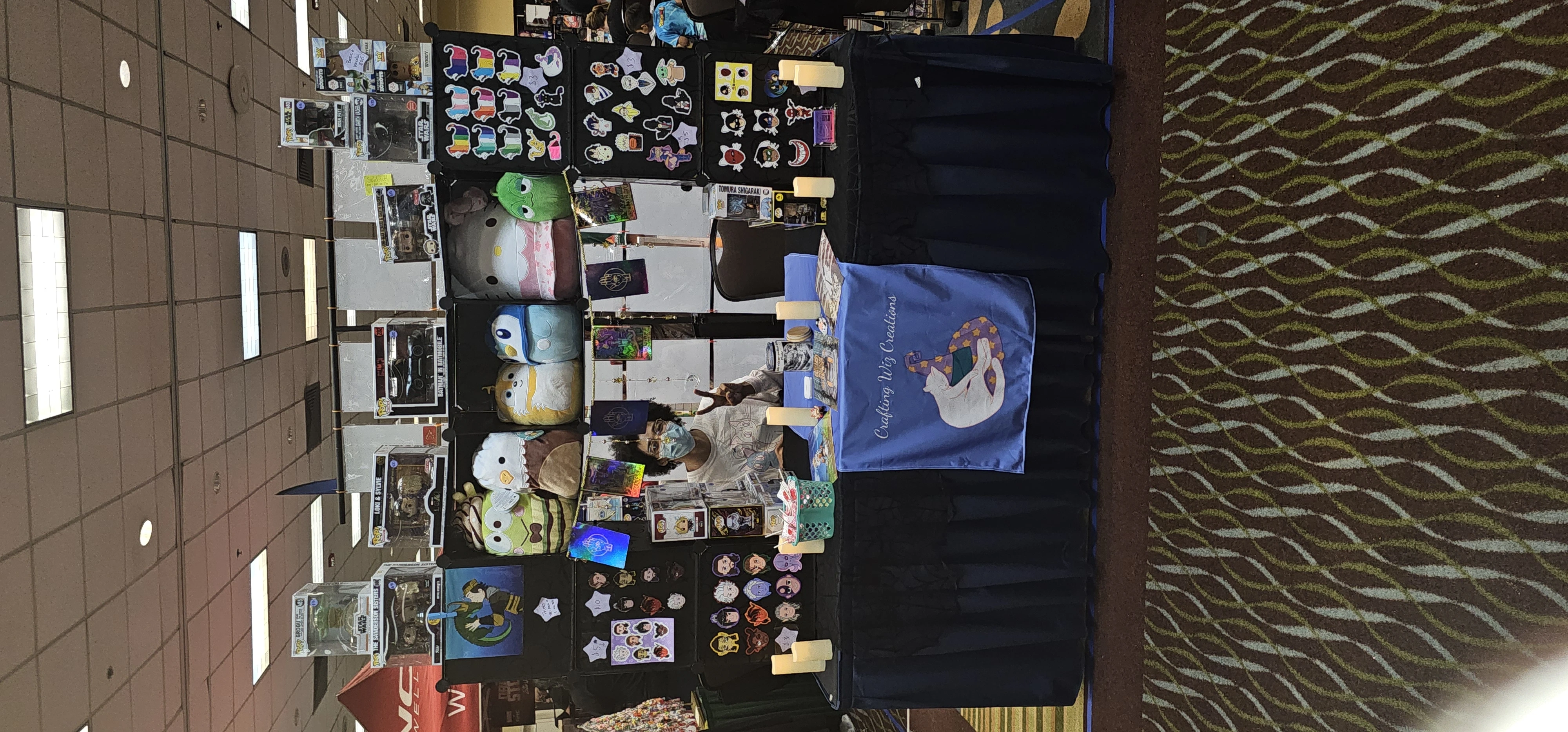 Crafting Wiz Creations booth setup 1