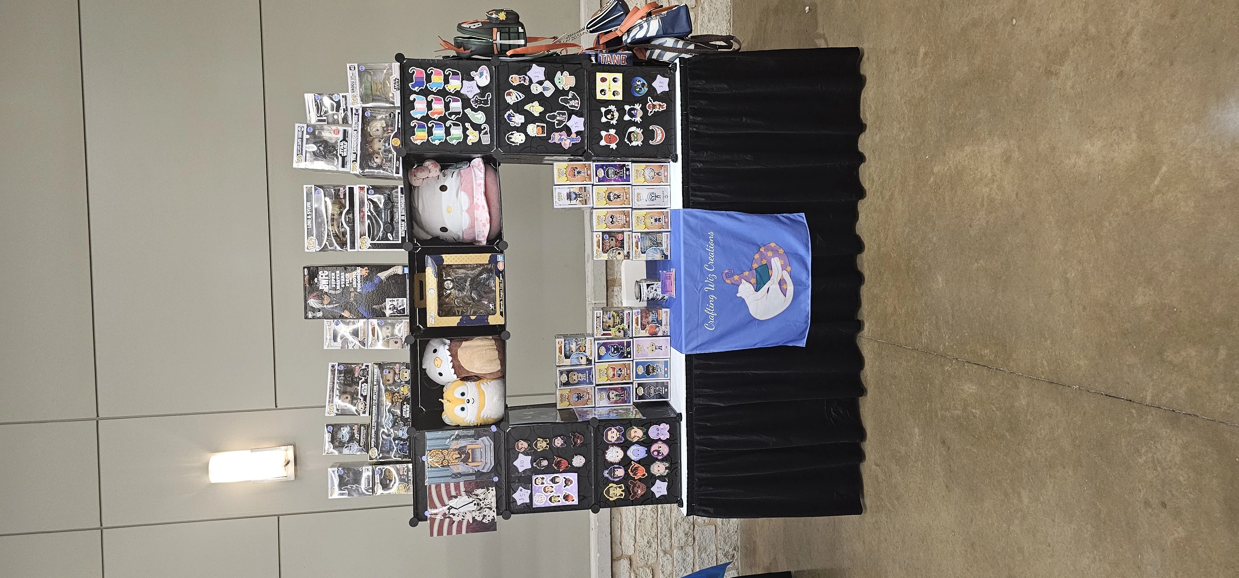 Crafting Wiz Creations booth setup 2