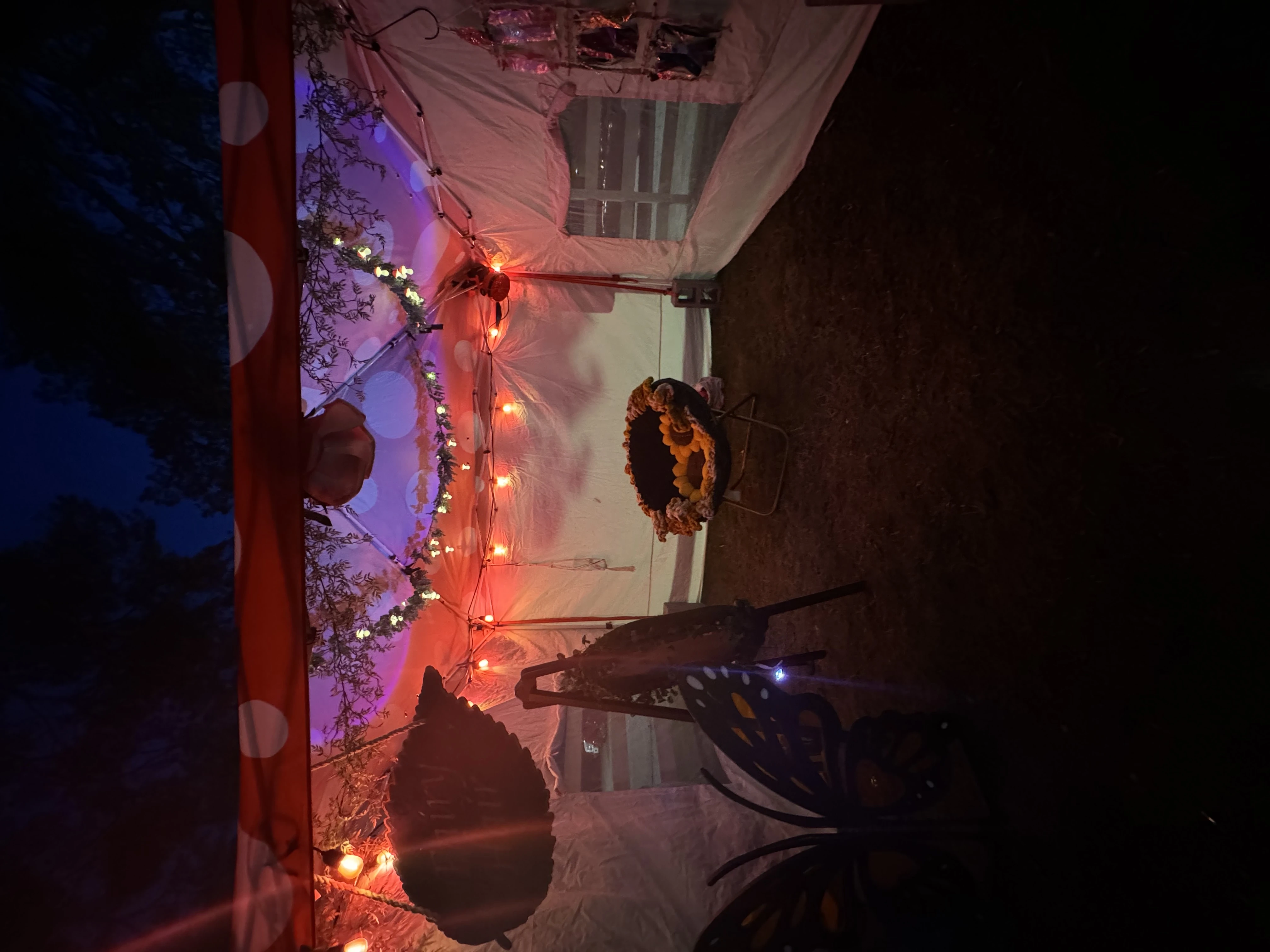 Fairy Hair by Sam booth setup 2