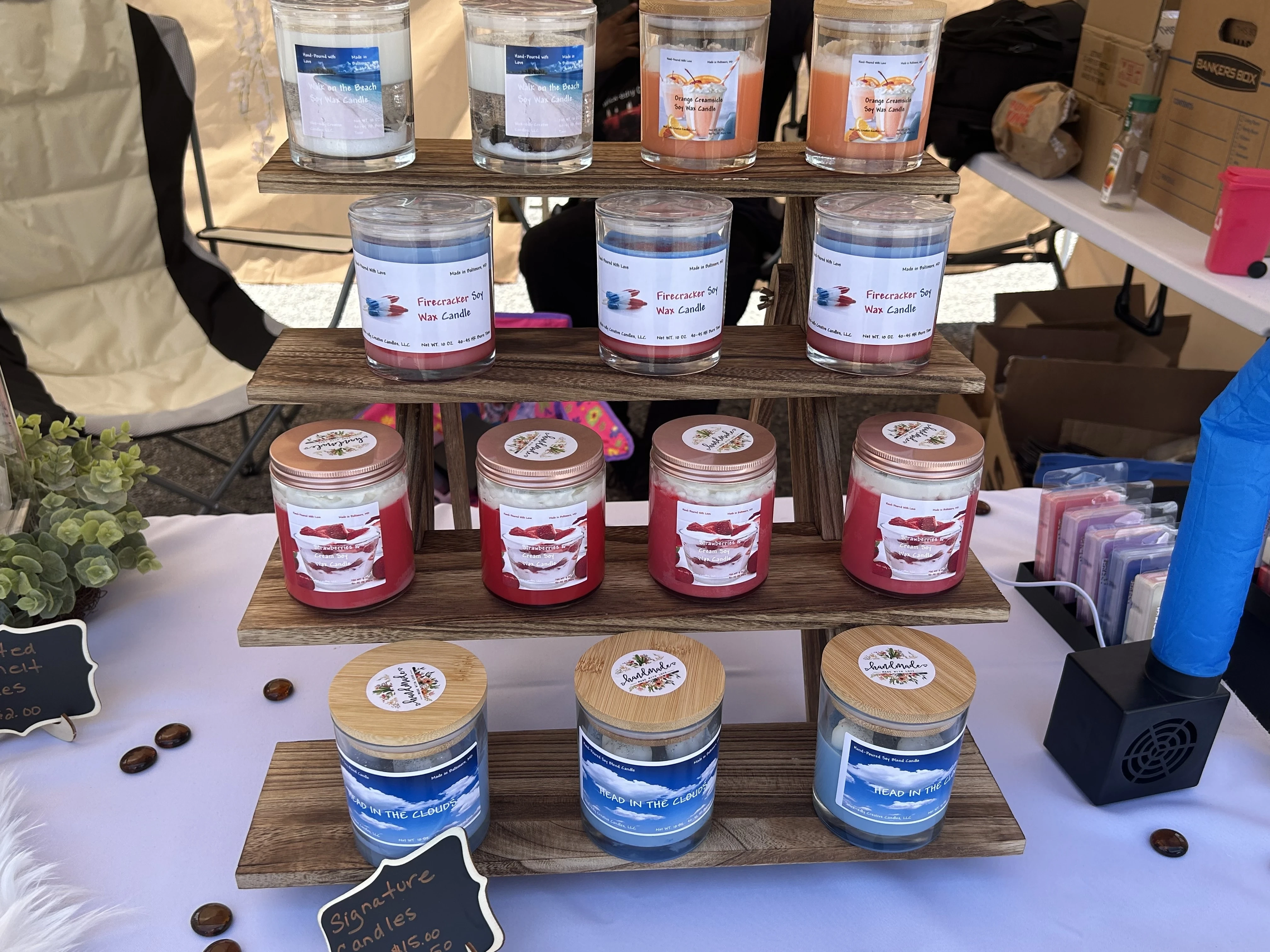 Wick-edly Creative Candles, LLC Candles & Fragrances