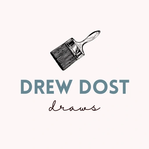 Drew Dost Draws logo