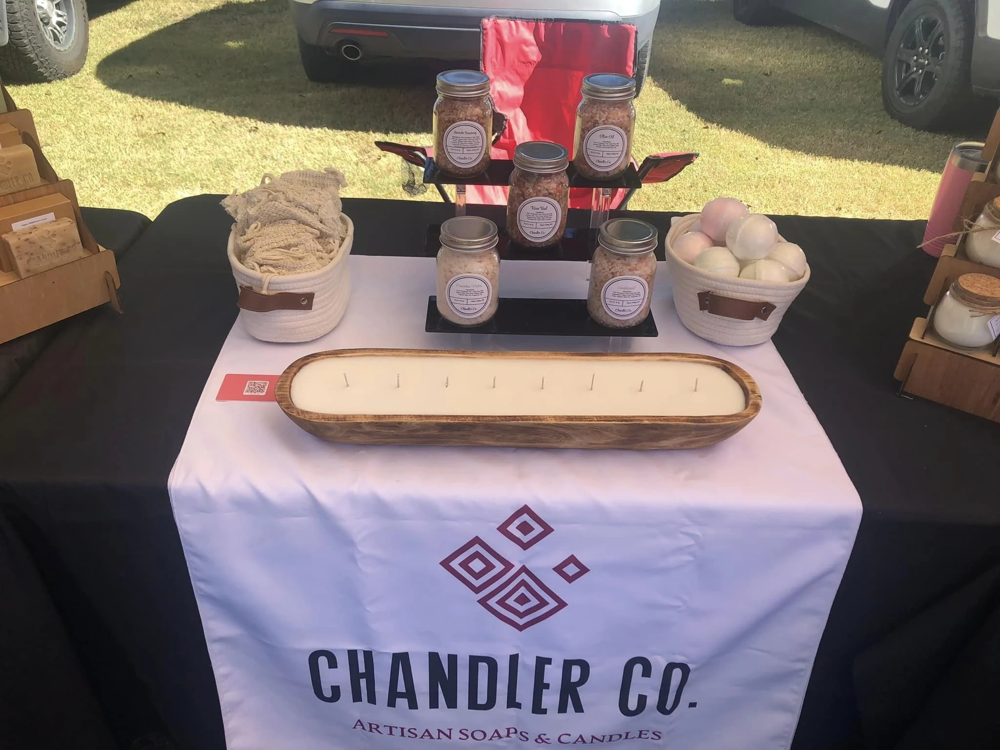 Chandler Co. booth setup 16