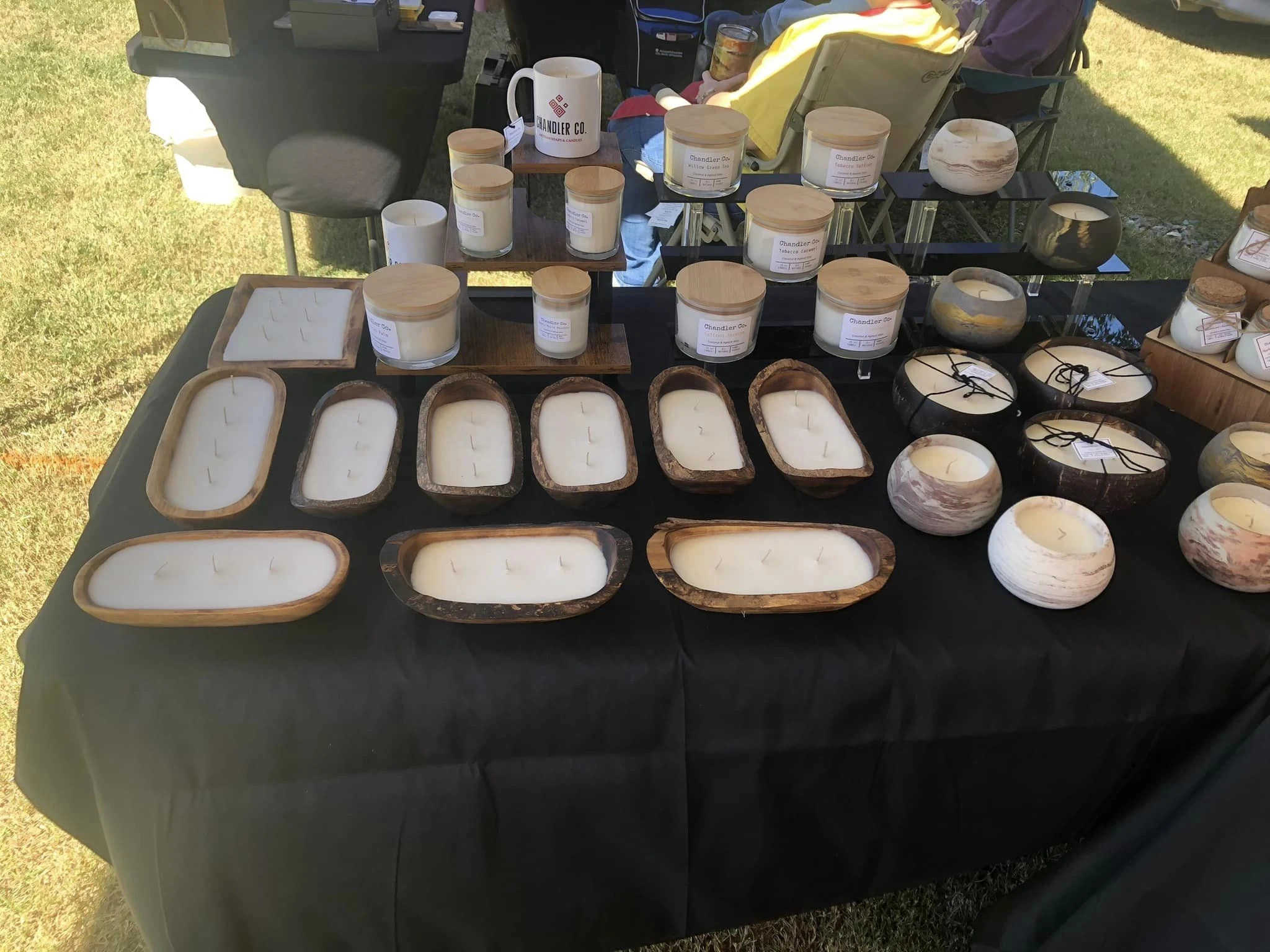 Chandler Co. booth setup 18