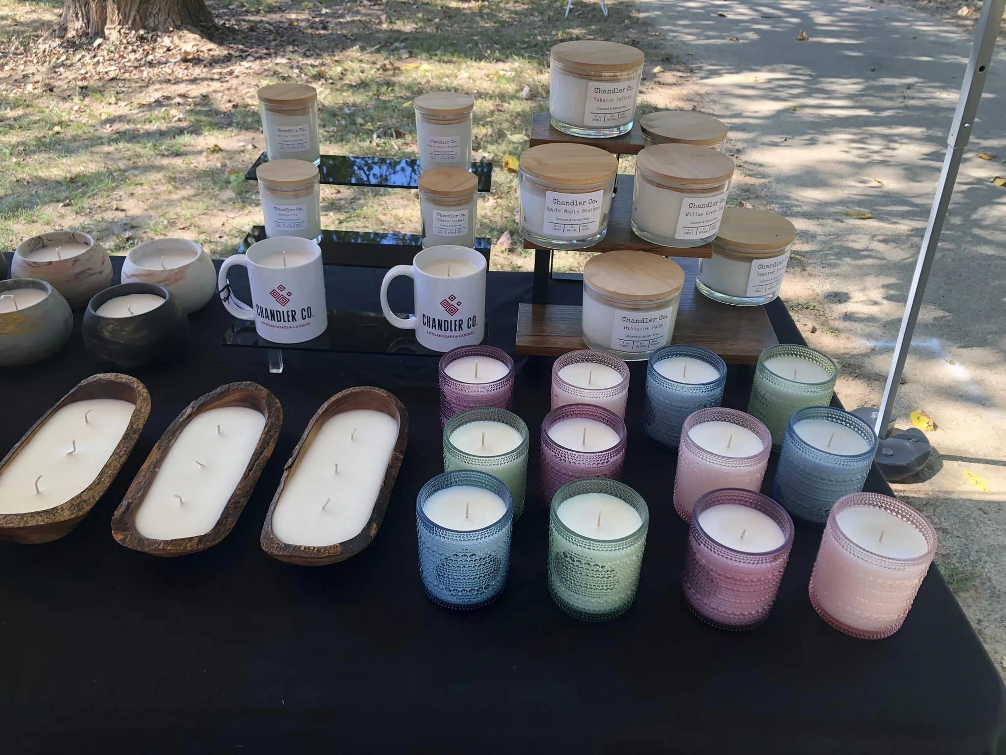 Chandler Co. booth setup 19
