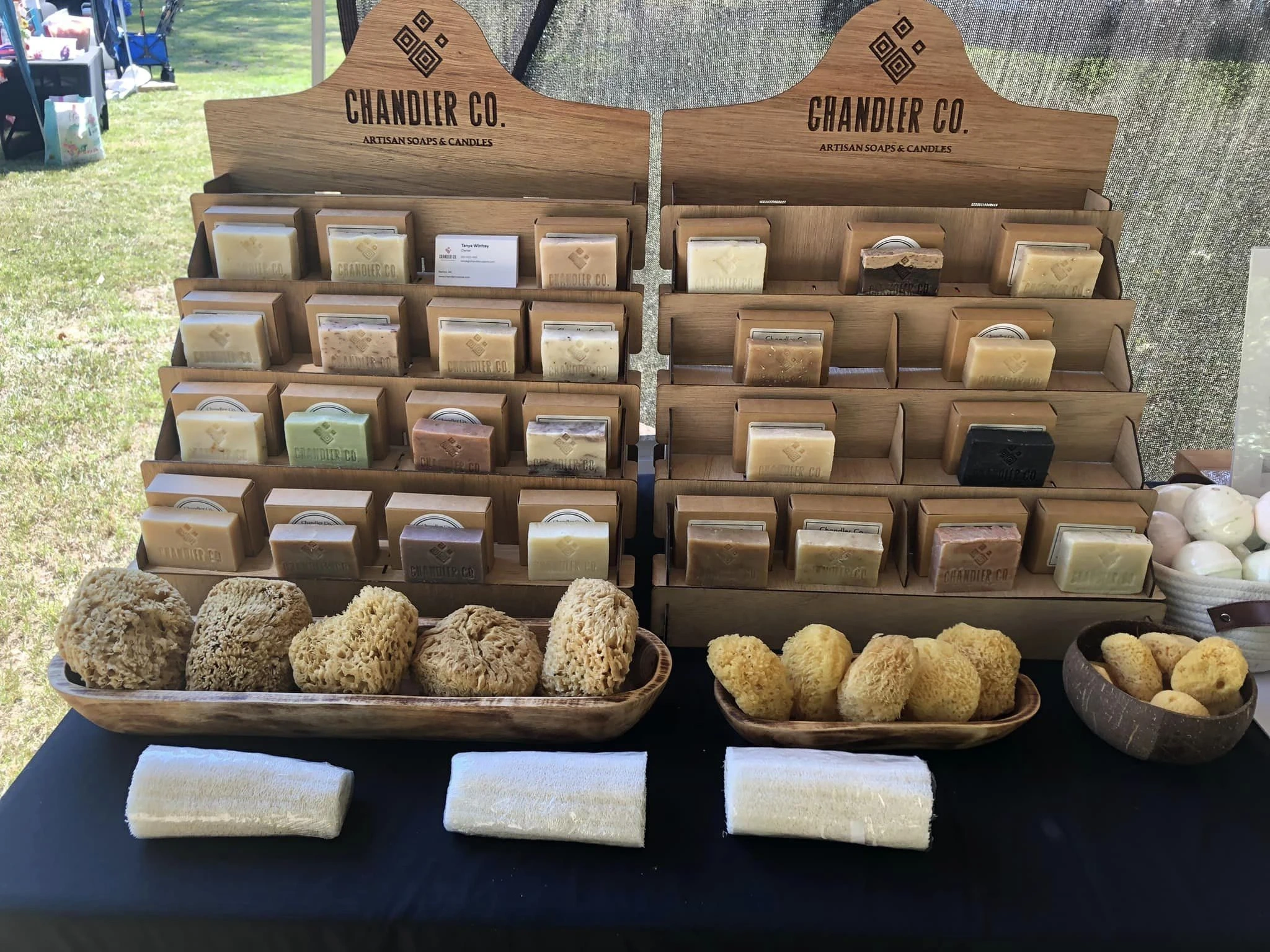 Chandler Co. booth setup 21