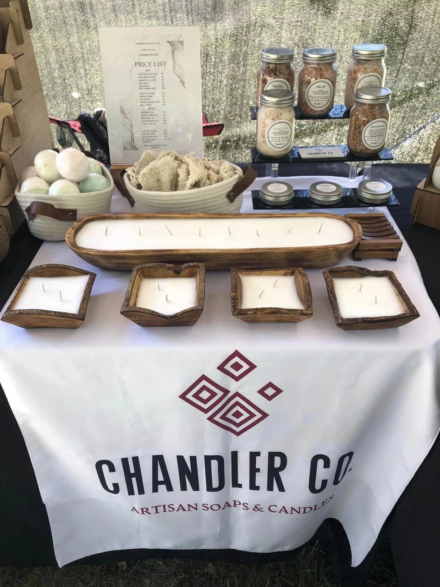 Chandler Co. booth setup 22