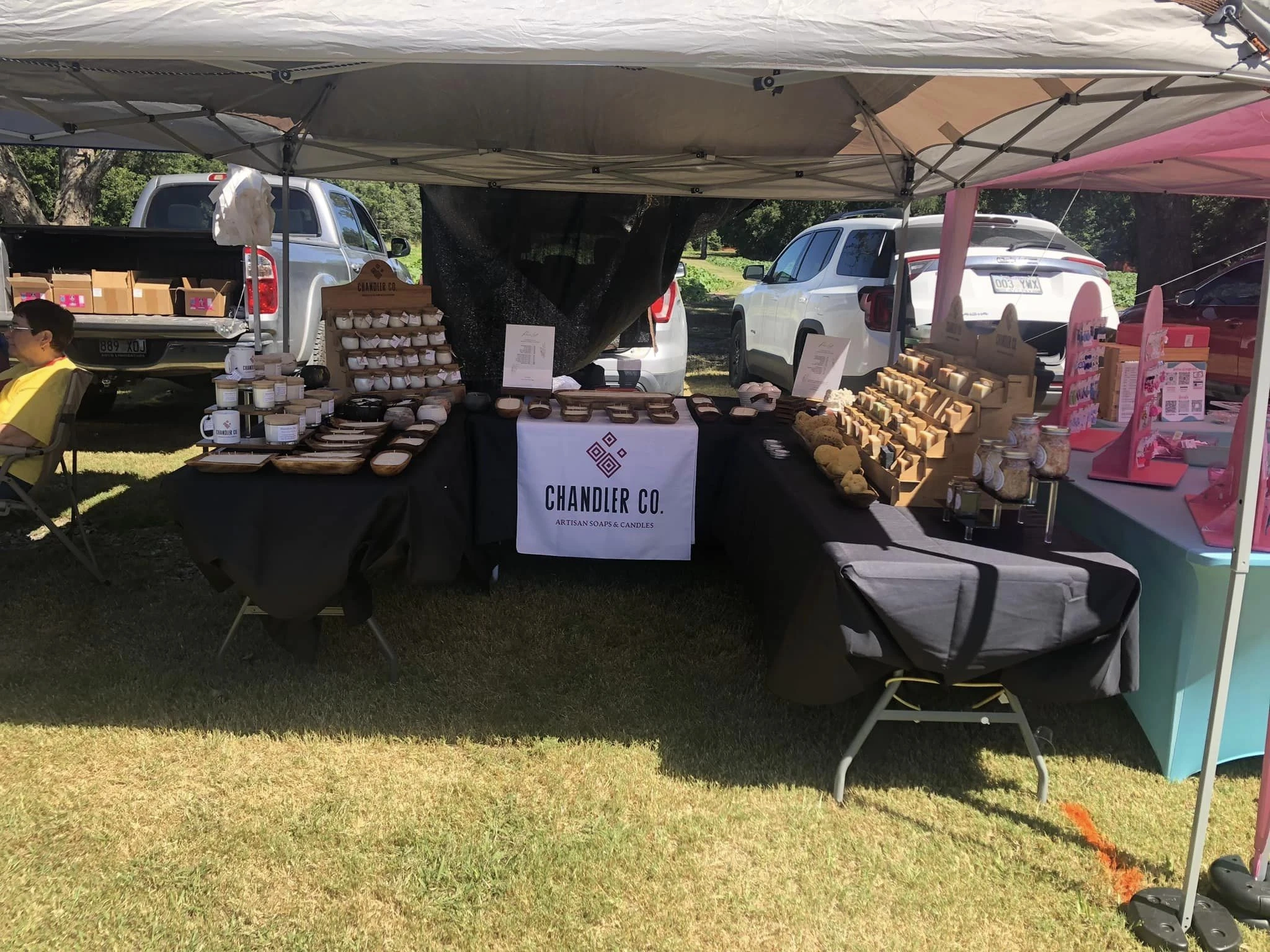 Chandler Co. booth setup 5