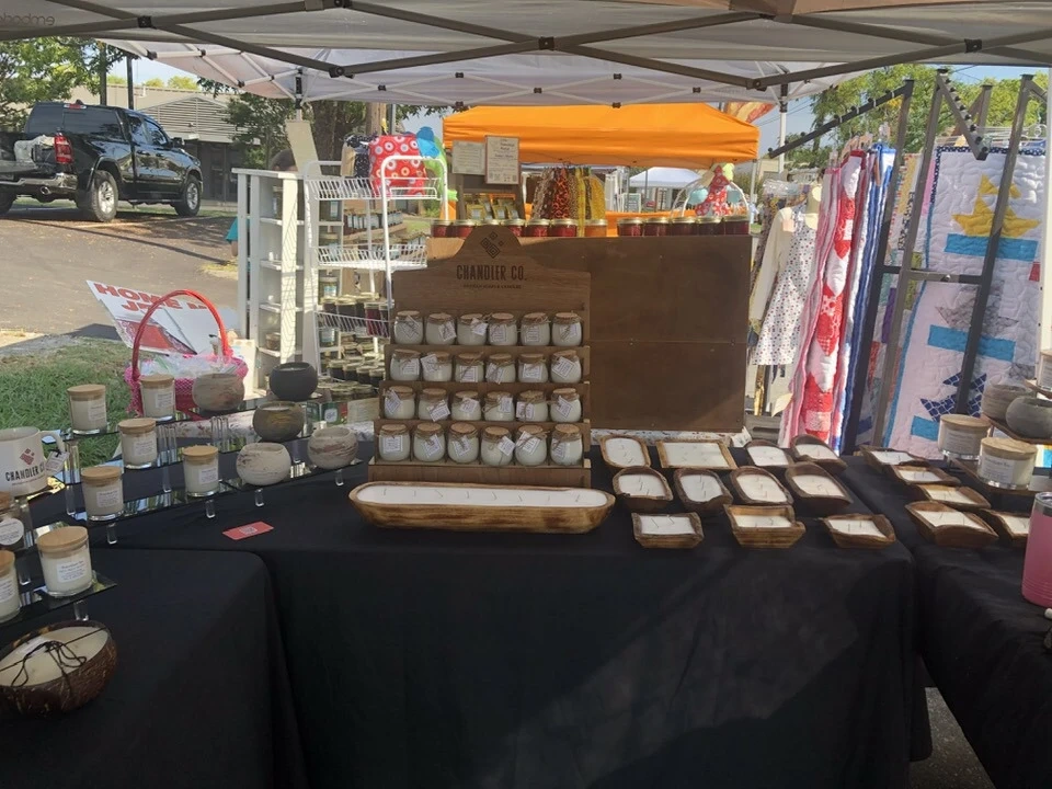 Chandler Co. booth setup 6