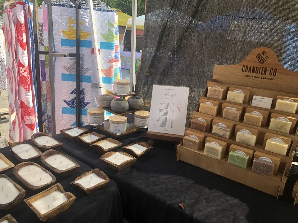 Chandler Co. booth setup 7