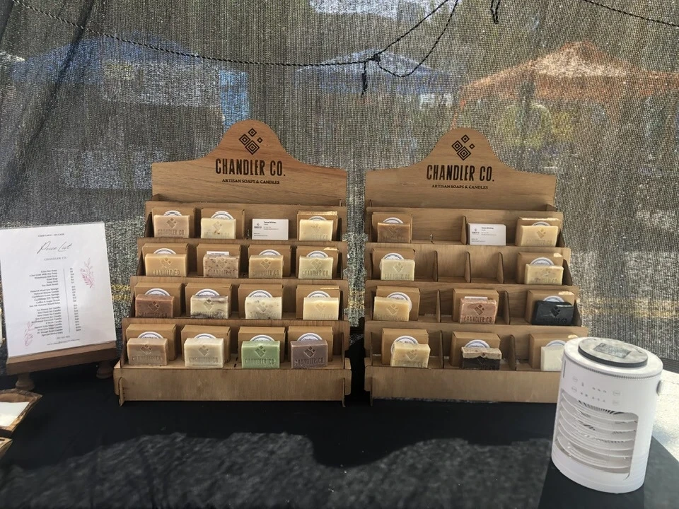 Chandler Co. booth setup 8