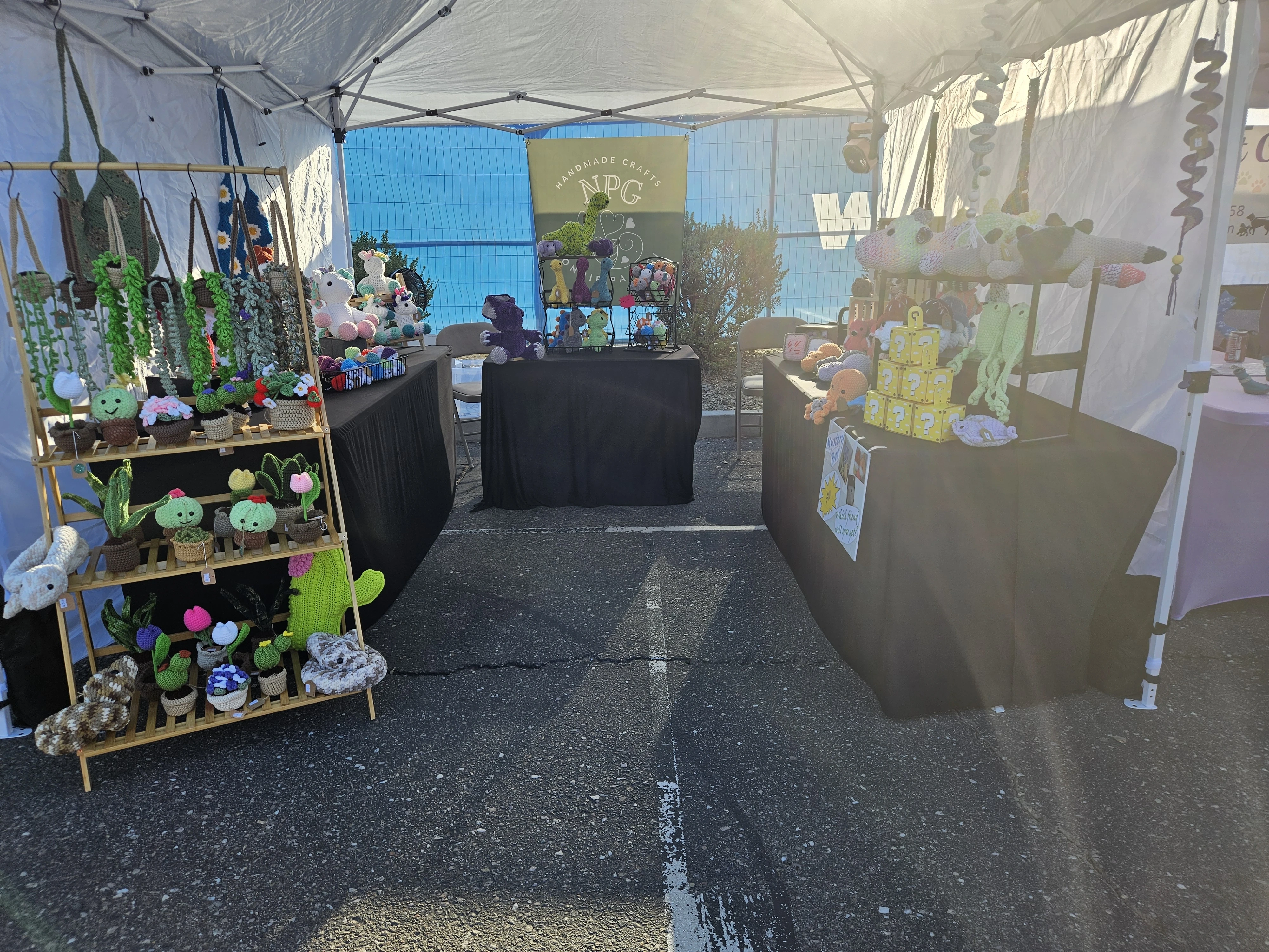 NonniePaGigi booth setup 2