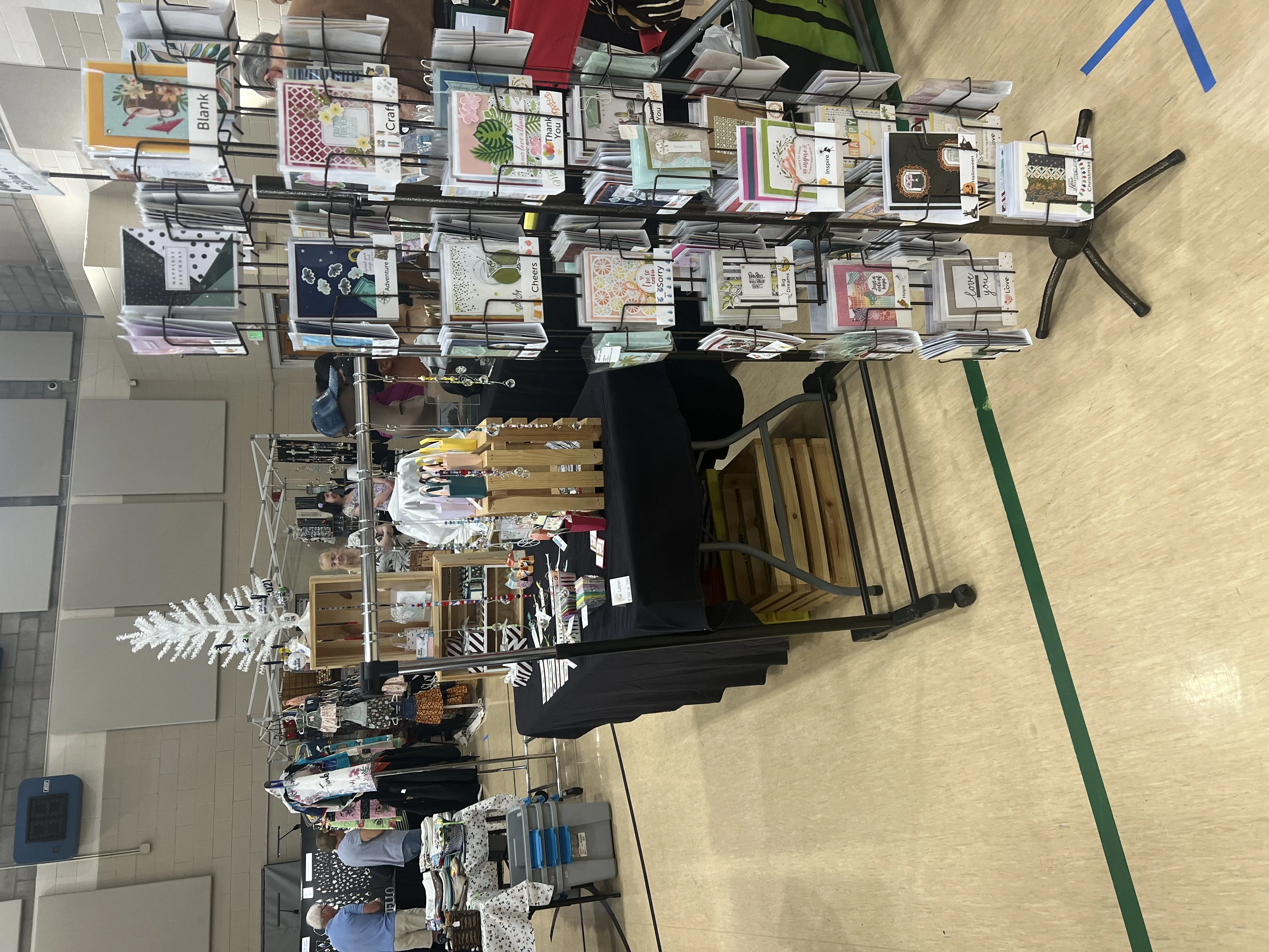 Jennifer Simmons booth setup 4