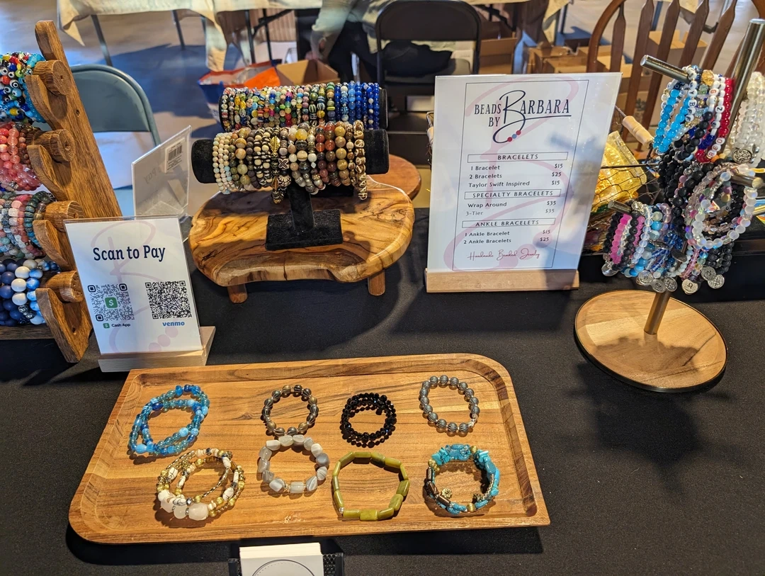 Beads by Barbara booth setup 1