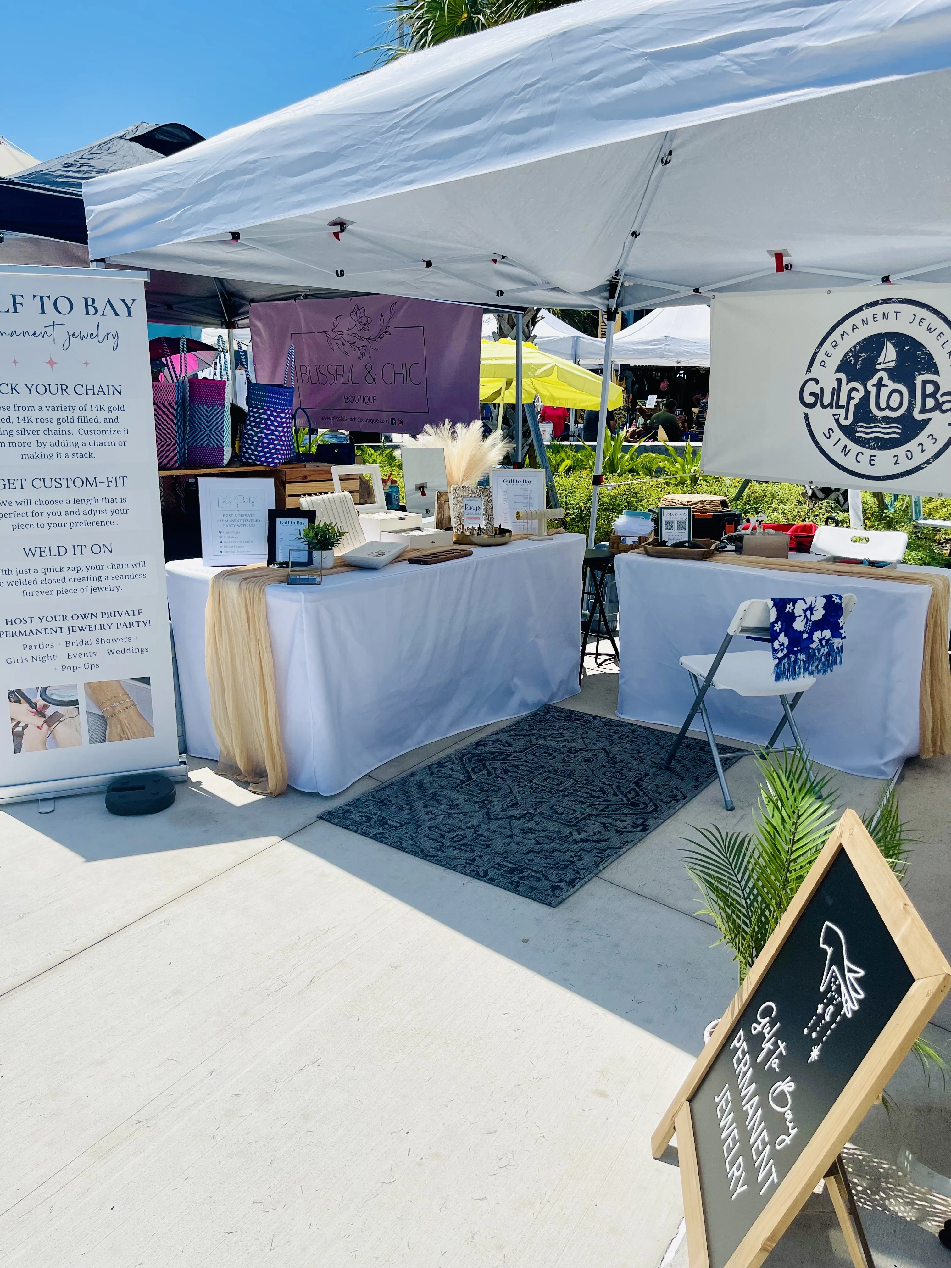 Erin Schmidt booth setup 1