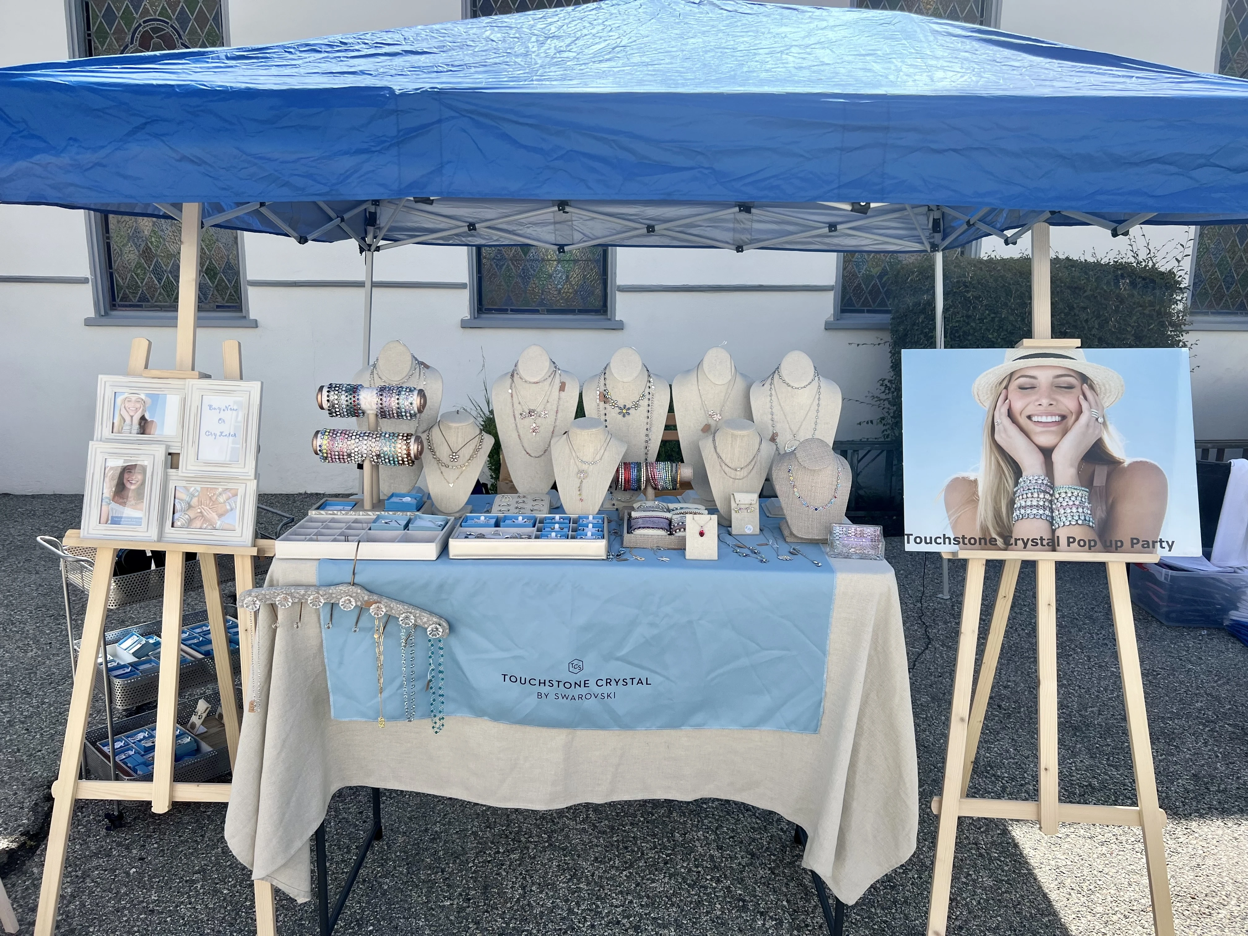 Kimberly booth setup 1