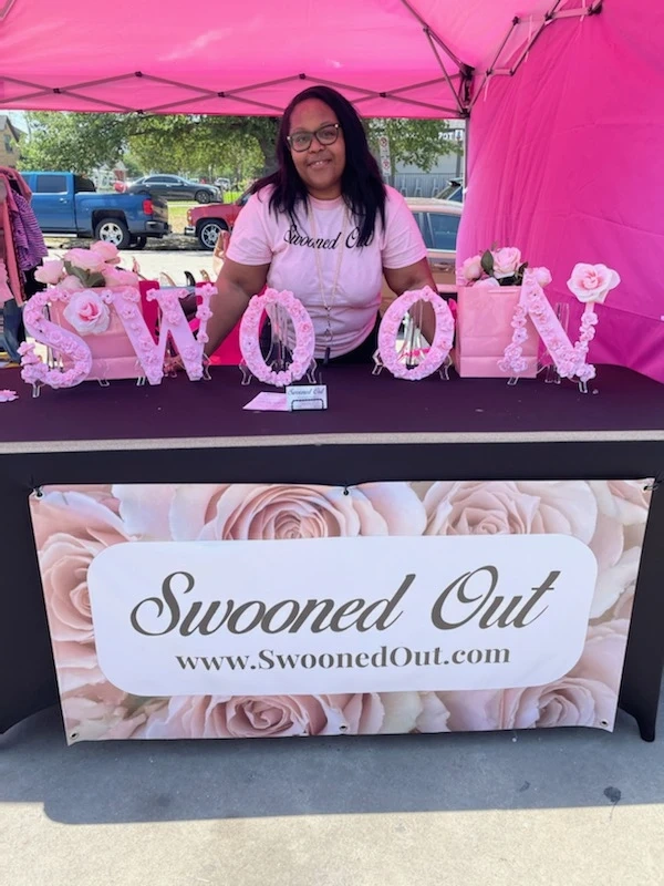Swooned Out booth setup 1