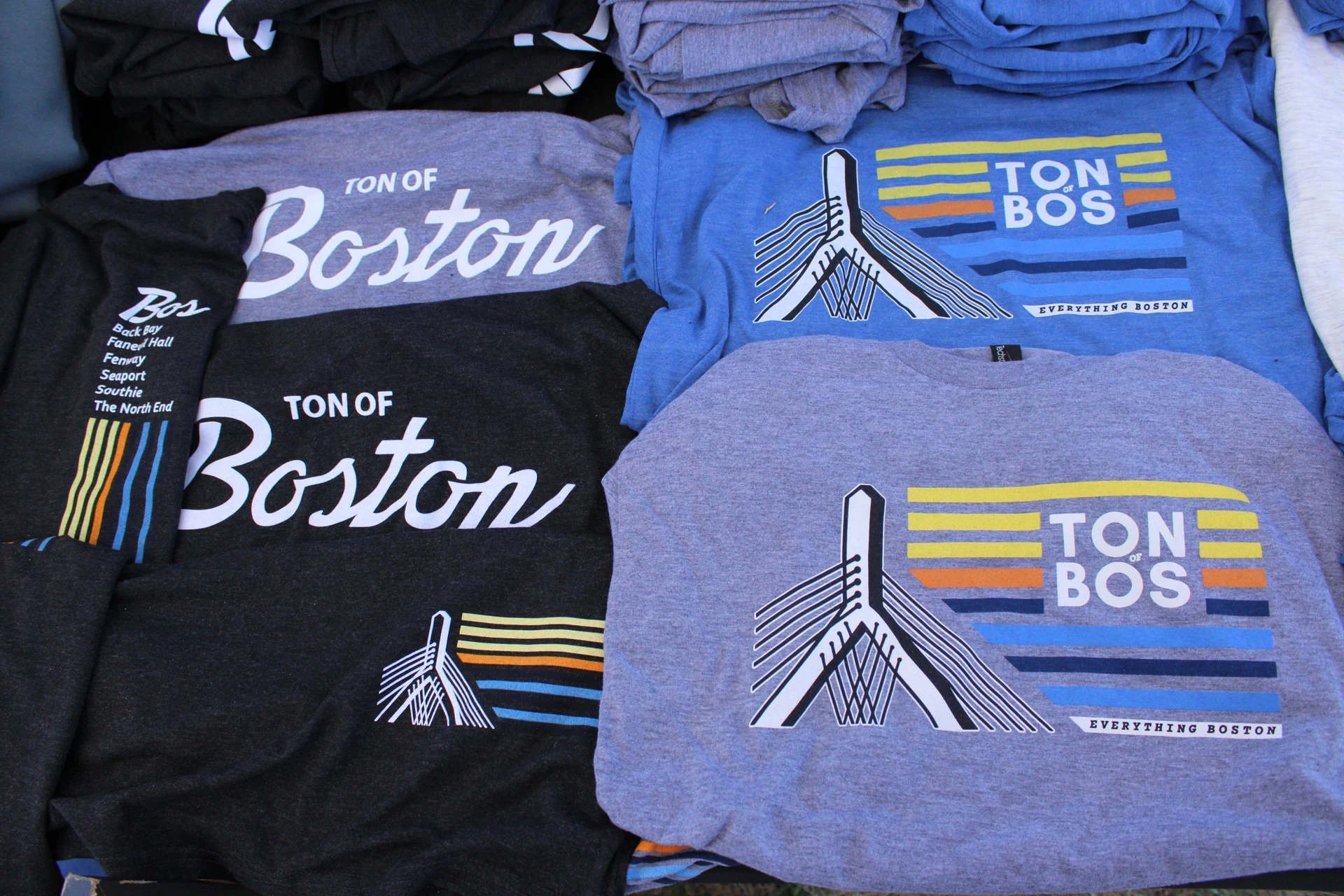 Ton of Boston booth setup 2