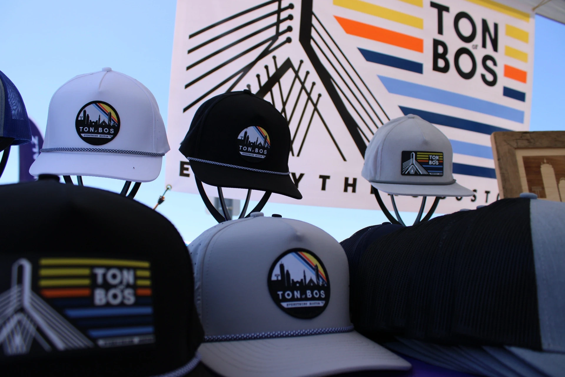 Ton of Boston booth setup 4