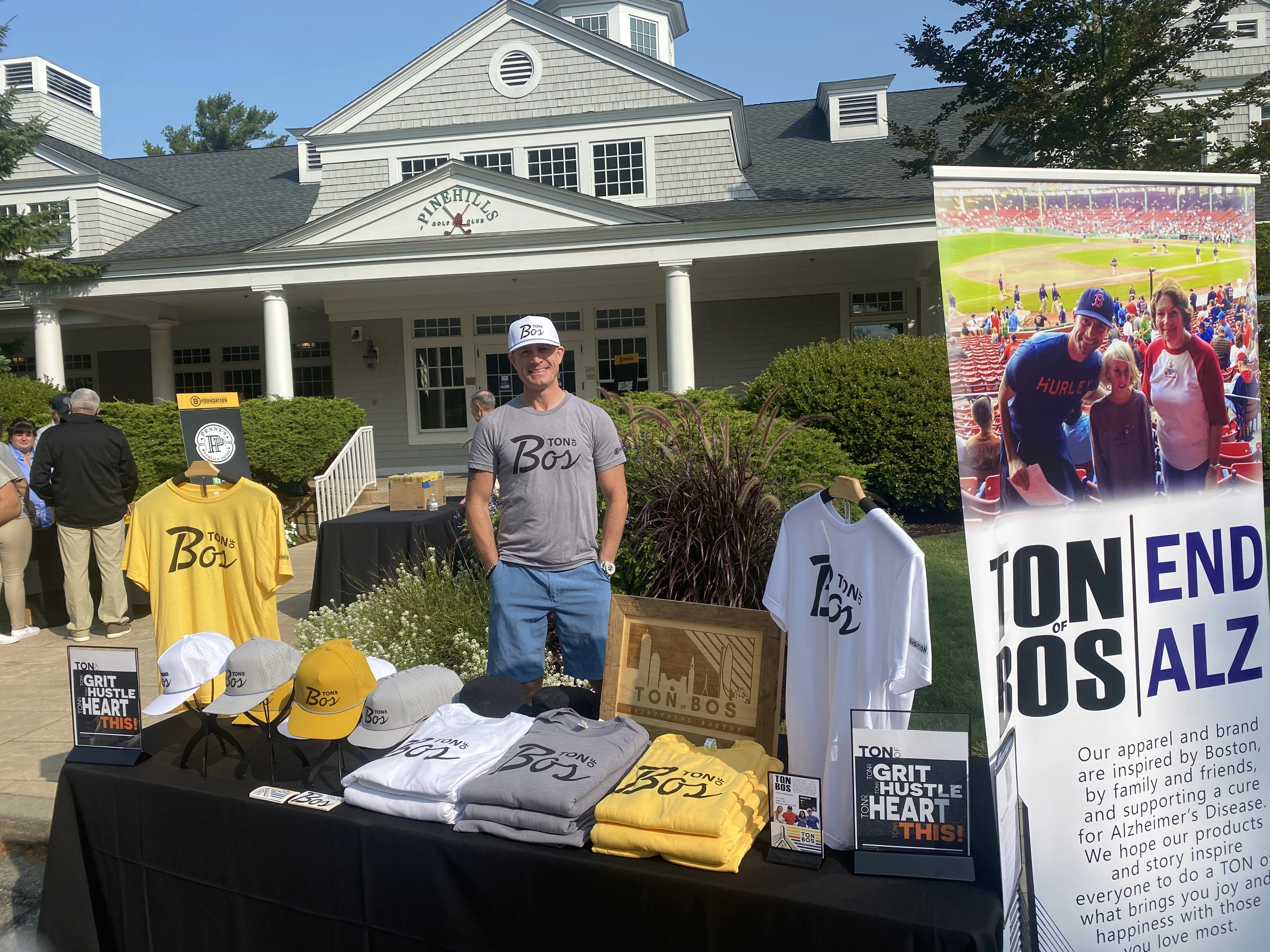 Ton of Boston booth setup 9