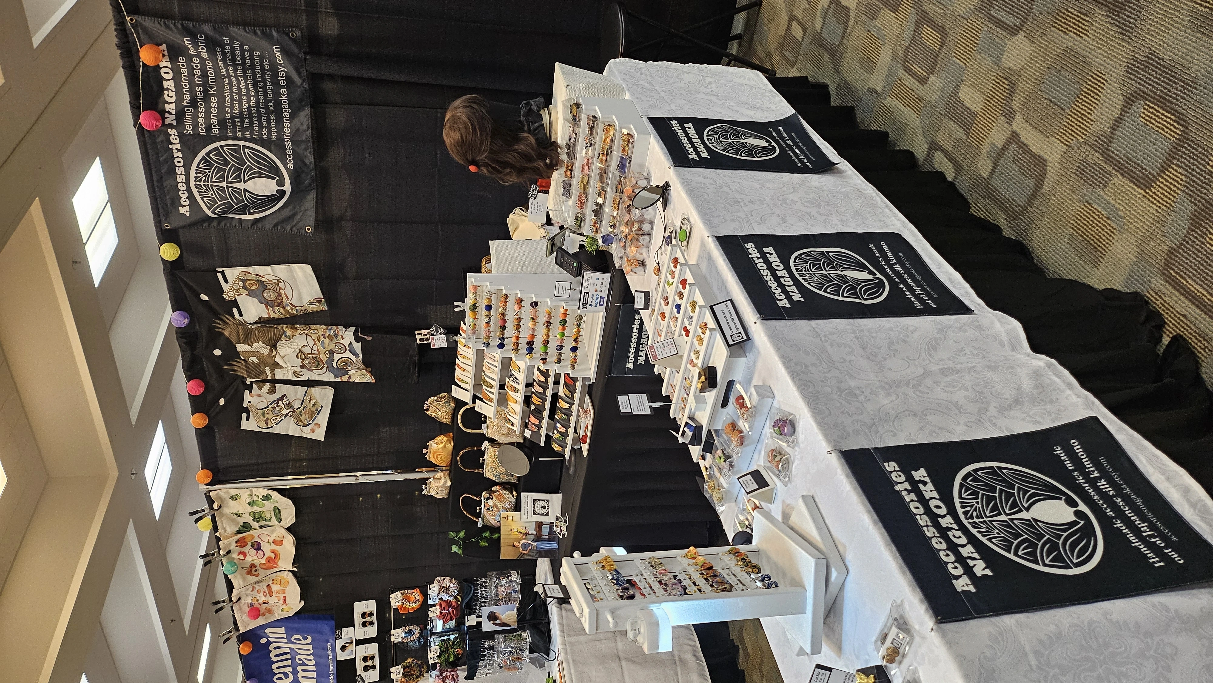Accessories NAGAOKA booth setup 1