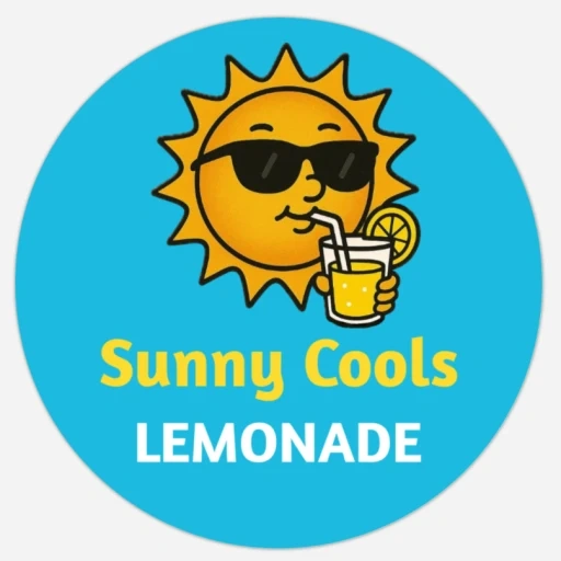 Sunny Cools Lemonade logo