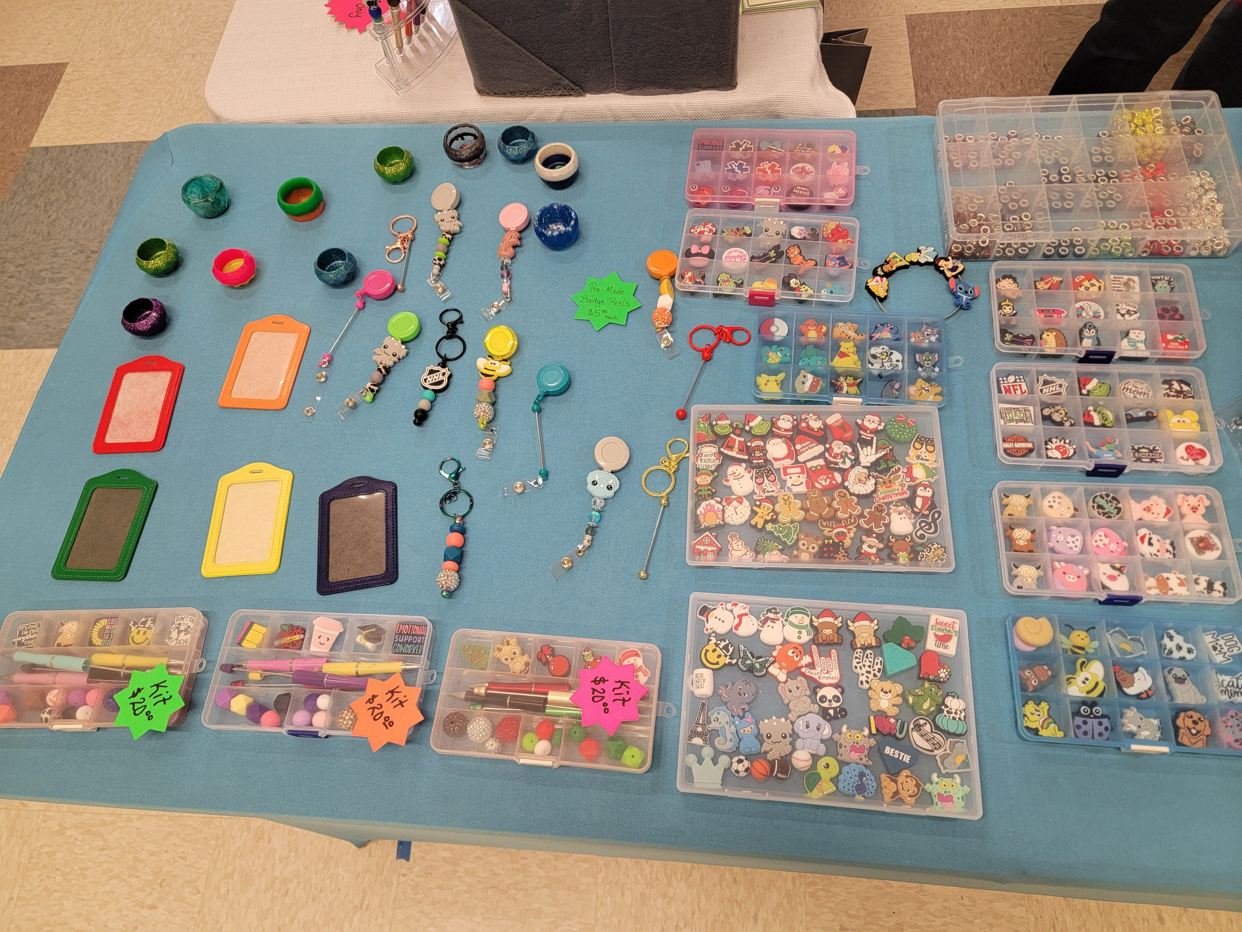 Bombshellepoxy booth setup 1
