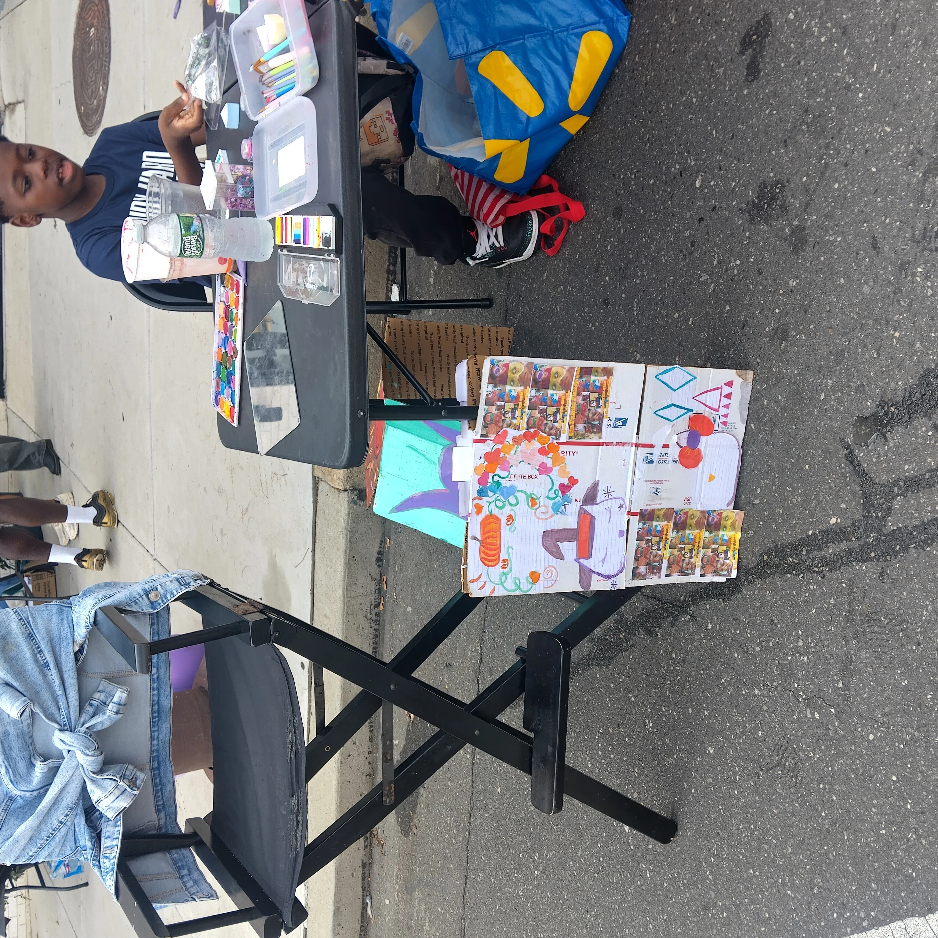 Kafia Gist booth setup 1