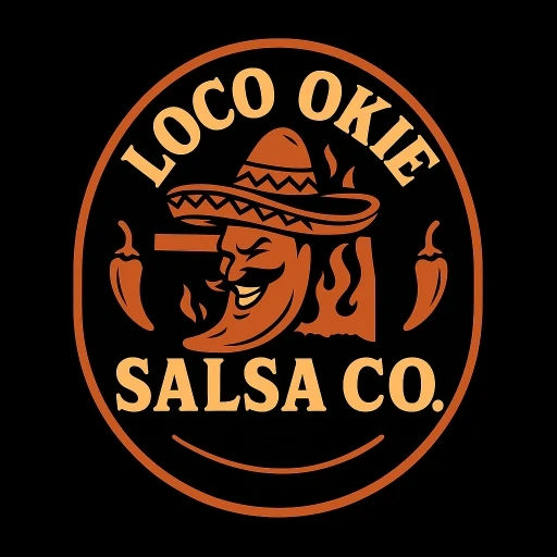 Loco Okie Salsa CO. logo