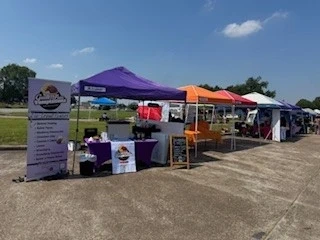 Guilt Free Temptations booth setup 1