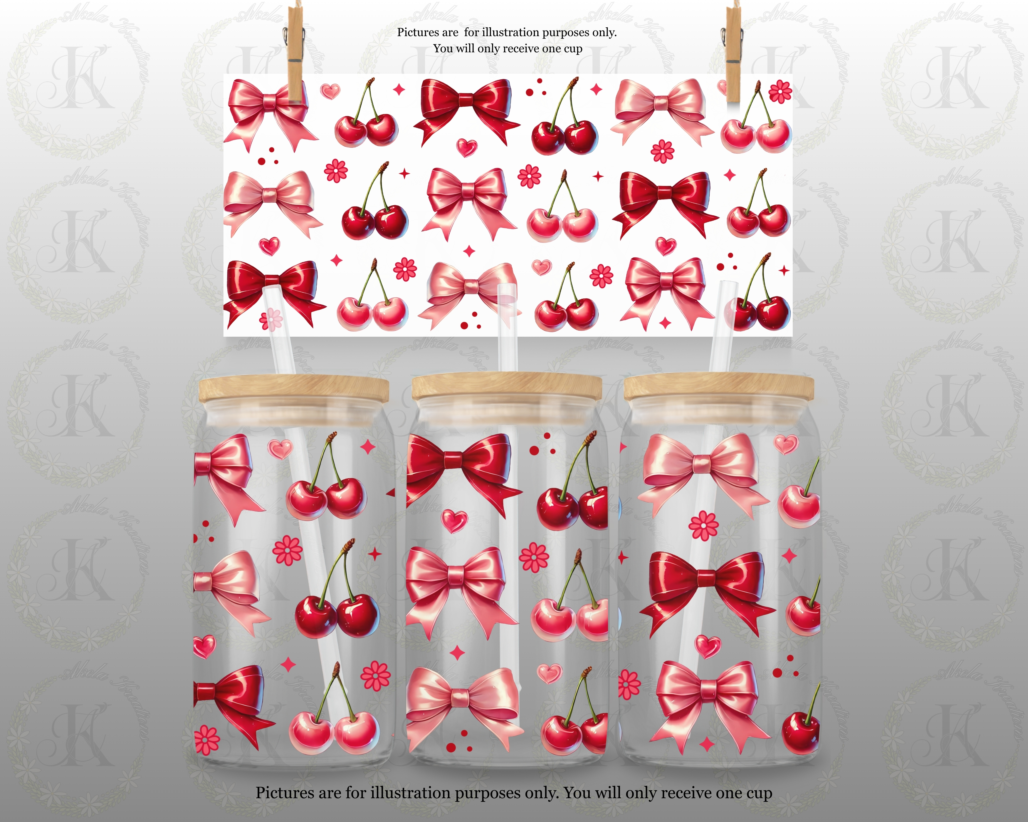 Cherries & Bows
